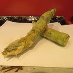 銀座 天一 - アスパラ