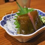 居酒屋 ちろり - カジキ昆布〆