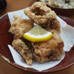赤酢 謹賀 - 3年とらふぐ唐揚げ：420円