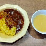 BigBoyJapan - セットのカレー＆スープ
