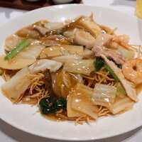 南園 - 五目かた焼きそば