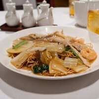 南園 - 五目かた焼きそば