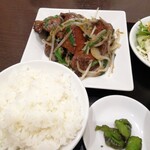 Chuuka Dainingu Tare - レバニラ定食・塩