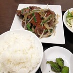 中華ダイニング 多礼 - レバニラ定食・塩