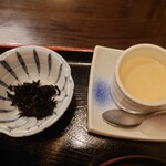 旬　さがみ - ひじきの煮物と茶碗蒸し