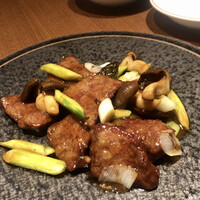 中国料理 桃李 - 牛肉のカキソース