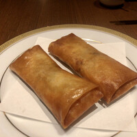 中国料理 桃李 - 海老春巻き