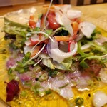 7FUKU - アジのカルパッチョ