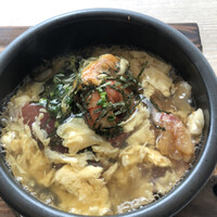 花ごよみ  東京 - 海鮮おこげは魚介がふんだんに使用されていて美味