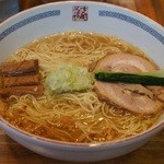 支那そばや 翠月 - 塩ねぎラーメン・大盛り