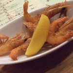 海老炉端 orb - 突き出し　海老の唐揚げ