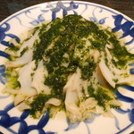 陳麻婆豆腐 - アワビの冷菜（３３００円）