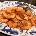 陳麻婆豆腐 - 本場四川省の海老チリ（１３８０円）