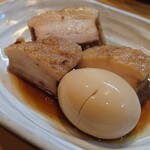 ゆたか - 煮豚と玉子 400円