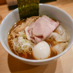 自家製麺 ロビンソン - 特製中華そば並盛