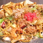 Pork Yakisoba (stir-fried noodles)