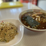 あさひや - ラーメン　チャーハン