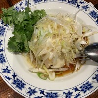 横浜中華街 重慶飯店 本館 - ランチ蒸し鶏