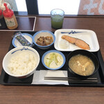 松屋 - 焼鮭定食