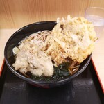 Hakone Soba - ごぼう入りかき揚げ天と舞茸天そば