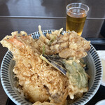 お食事処 心喜 - しみじみと美味しい天丼です❣️