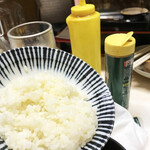 がばちょ - リゾット（200円）　大将忙しすぎて、我々レベルになるとセルフでリゾットするで！(･∀･)ｼﾗﾝｹﾄﾞ!!!!!