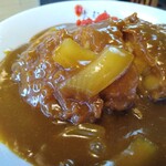 大むら - カツカレー丼 1050円 大盛 150円