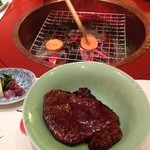 柿安 - 松阪牛の網焼きとすき焼きの贅沢コース