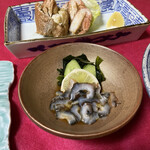 いわない温泉高島旅館 - ナマコ酢