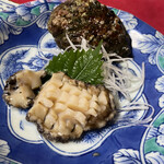 いわない温泉高島旅館 - 鮑のお刺身