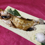 いわない温泉高島旅館 - モンケの塩焼き