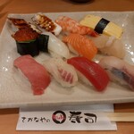 Sakanayano Maru Zushi - まる寿司セット税込1698円