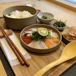 京の魚屋だし茶漬け 錦おぶや - 