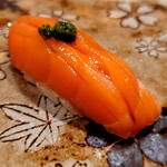 鮨おおね田 - 噴火湾の天然キングサーモン