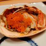 鮨おおね田 - 噴火湾のセイコガニ