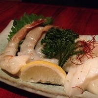 牛兵衛 草庵 池袋西口店 - えびといか (三皿目) 