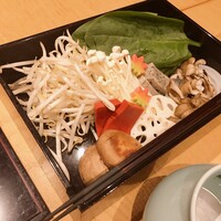 瓢嘻 新橋店 - 野菜盛り