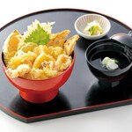 瓦そば本店 お多福 - 特牛いかと地たこの天丼