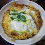 境関温泉 - カツ丼