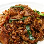 black pepper beef fried rice