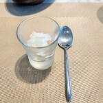 La Brianza - レモンとセージのソルベ。おいしいお口直し