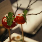 プレゼンテ スギ - 〜シェフからの最初の贈り物〜　定点　トマト飴