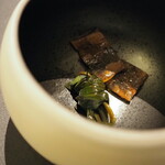 プレゼンテ スギ - メニュー外　すっぽんと空芯菜