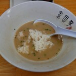 ごはんを投入しました！