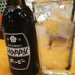 ごきげん酒場 ひょっとこ - この中身の量。これが鶴見の標準です。