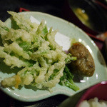 厨 - 明日葉の天ぷら