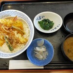 夢庵 - 天丼ランチ