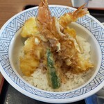 夢庵 - 天丼、ごはん小盛