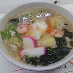 らーめん 竹 - 五目塩ラーメン(2021.10)