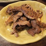 金町製麺 - 豚ハツ焼き